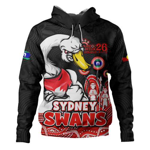Sydney Swans Hoodie Naidoc Week Aboriginal Spirit Power Through Generations