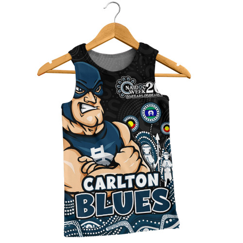 Carlton Men Singlet Naidoc Week Aboriginal Spirit Power Through Generations