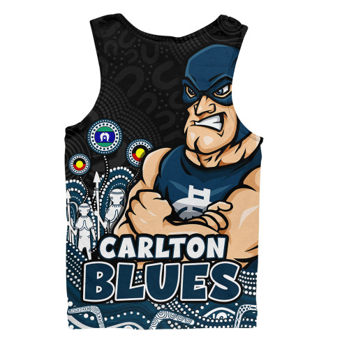 Carlton Men Singlet Naidoc Week Aboriginal Spirit Power Through Generations