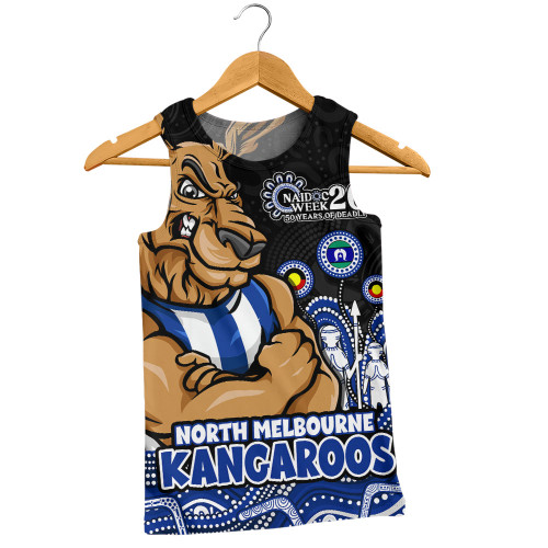 North Melbourne Men Singlet Naidoc Week Aboriginal Spirit Power Through Generations