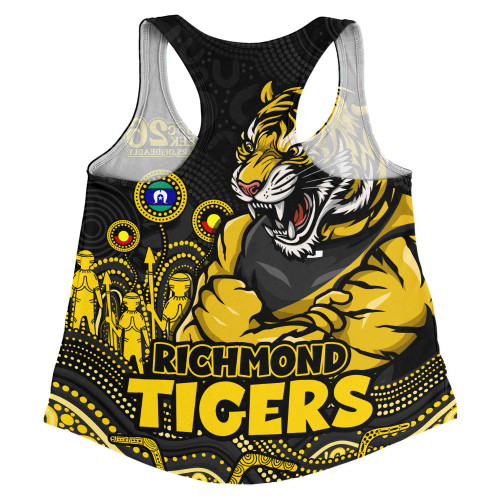 Richmond Women Racerback Singlet Naidoc Week Aboriginal Spirit Power Through Generations