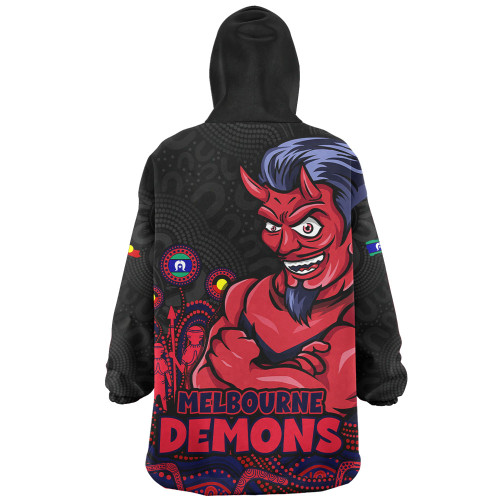 Melbourne Snug Hoodie Naidoc Week Aboriginal Spirit Power Through Generations