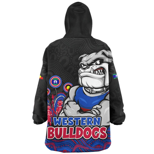 Western Bulldogs Snug Hoodie Naidoc Week Aboriginal Spirit Power Through Generations