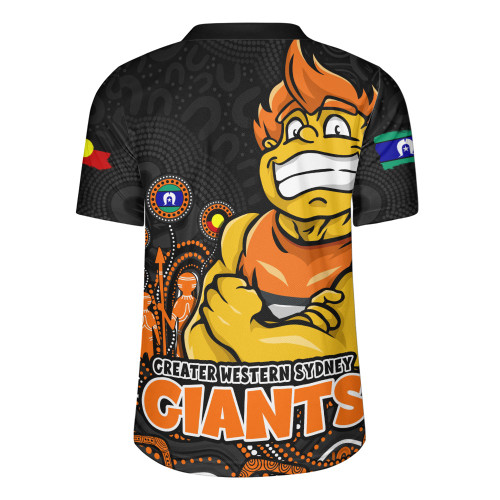 GWS GIANTS Rugby Jersey Naidoc Week Aboriginal Spirit Power Through Generations