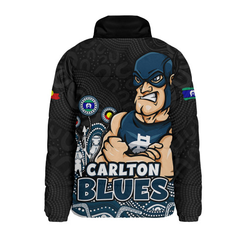 Carlton Padded Jacket Naidoc Week Aboriginal Spirit Power Through Generations