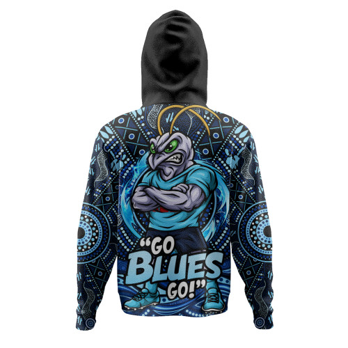 New South Wales Blues Hoodie State Warrior Spirit Power Rise