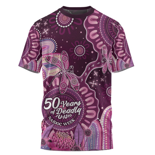 Indigenous Australian Aboriginal T-Shirt NAIDOC Week Aboriginal Dreaming Trails Of Country