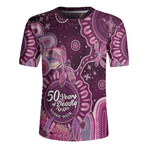 Indigenous Australian Aboriginal Rugby Jersey NAIDOC Week Aboriginal Dreaming Trails Of Country