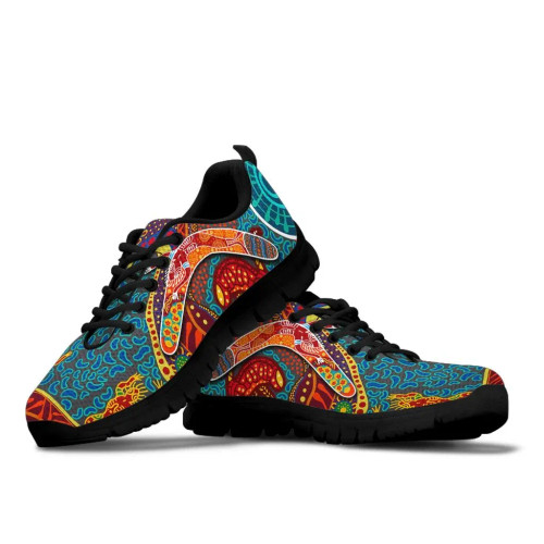 Australia Aboriginal Sneaker - Indigenous Boomerang
