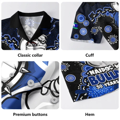 Canterbury-Bankstown Bulldogs Hawaiian Shirt NAIDOC Week Aboriginal Power Journey Of Spirit Paths