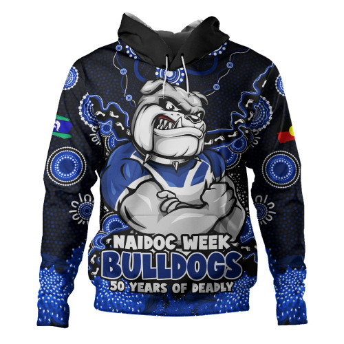Canterbury-Bankstown Bulldogs Hoodie NAIDOC Week Aboriginal Power Journey Of Spirit Paths