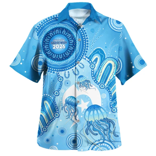 Indigenous Australian Aboriginal Hawaiian Shirt Aboriginal Ocean Dreaming Tracks For NAIDOC Week Pride