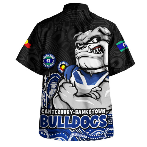 Canterbury-Bankstown Bulldogs Hawaiian Shirt NAIDOC Week Strength Of Sacred Spirit