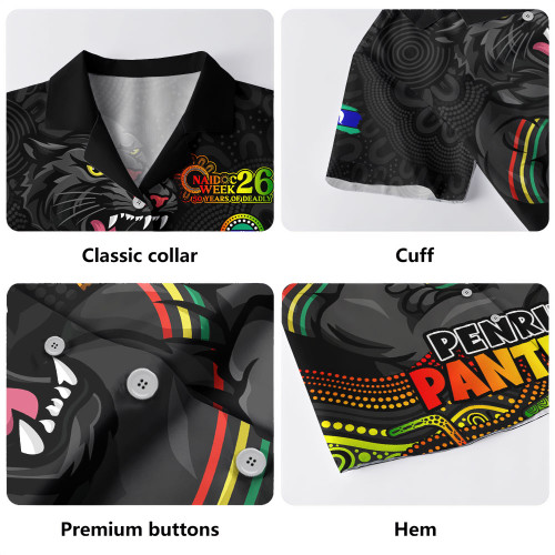 Penrith Panthers Hawaiian Shirt NAIDOC Week Strength Of Sacred Spirit