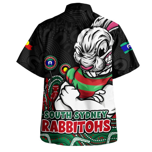 South Sydney Rabbitohs Hawaiian Shirt NAIDOC Week Strength Of Sacred Spirit