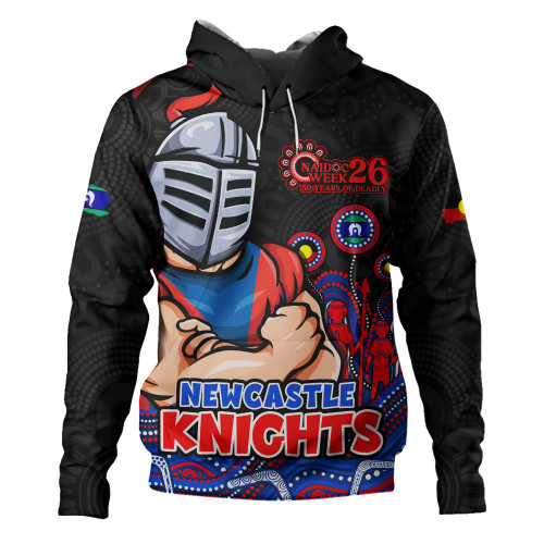 Newcastle Knights Hoodie NAIDOC Week Strength Of Sacred Spirit