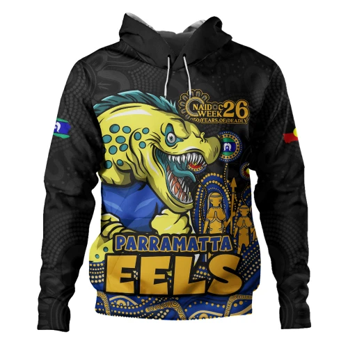Parramatta Eels Hoodie NAIDOC Week Strength Of Sacred Spirit