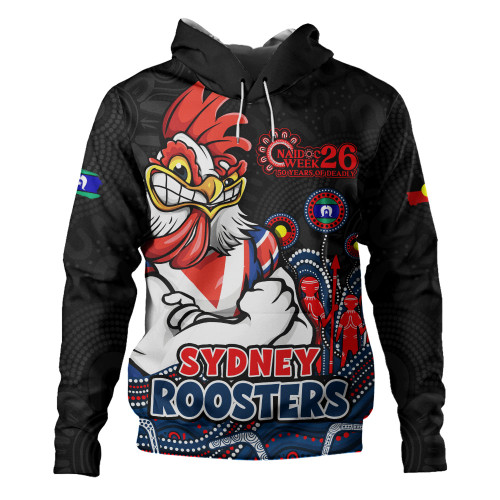 Sydney Roosters Hoodie NAIDOC Week Strength Of Sacred Spirit