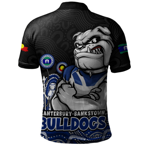 Canterbury-Bankstown Bulldogs Polo Shirt NAIDOC Week Strength Of Sacred Spirit