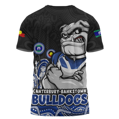 Canterbury-Bankstown Bulldogs T-Shirt NAIDOC Week Strength Of Sacred Spirit