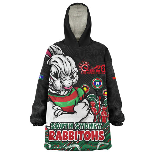 South Sydney Rabbitohs Snug Hoodie NAIDOC Week Strength Of Sacred Spirit