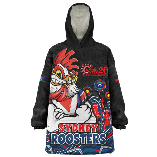 Sydney Roosters Snug Hoodie NAIDOC Week Strength Of Sacred Spirit