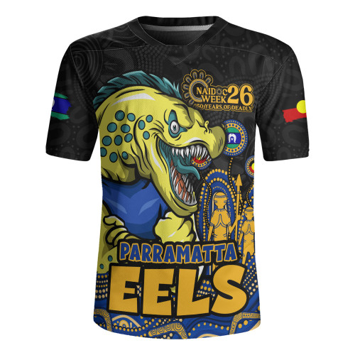 Parramatta Eels Rugby Jersey NAIDOC Week Strength Of Sacred Spirit