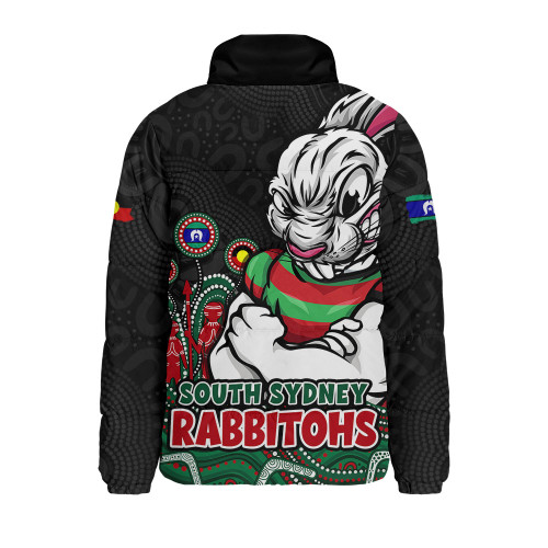 South Sydney Rabbitohs Padded Jacket NAIDOC Week Strength Of Sacred Spirit