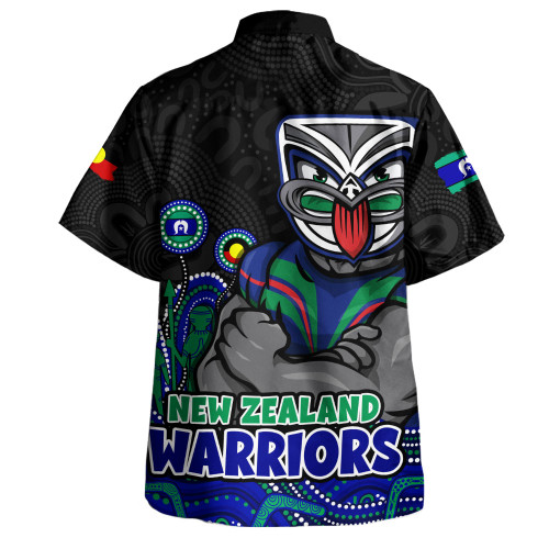 New Zealand Warriors Hawaiian Shirt NAIDOC Week Strength Of Sacred Spirit