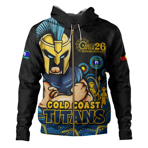 Gold Coast Titans Hoodie NAIDOC Week Strength Of Sacred Spirit