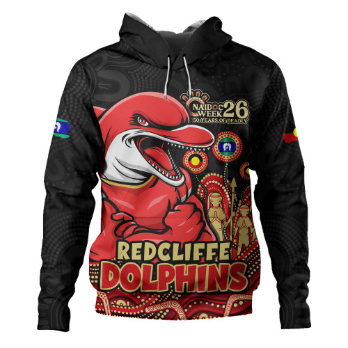 Redcliffe Dolphins Hoodie NAIDOC Week Strength Of Sacred Spirit