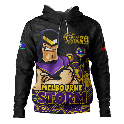 Melbourne Storm Hoodie NAIDOC Week Strength Of Sacred Spirit