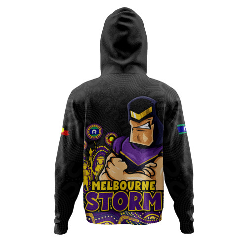 Melbourne Storm Hoodie NAIDOC Week Strength Of Sacred Spirit