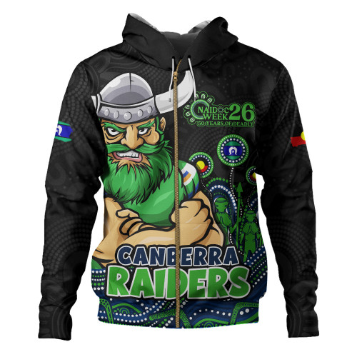 Canberra Raiders Hoodie NAIDOC Week Strength Of Sacred Spirit