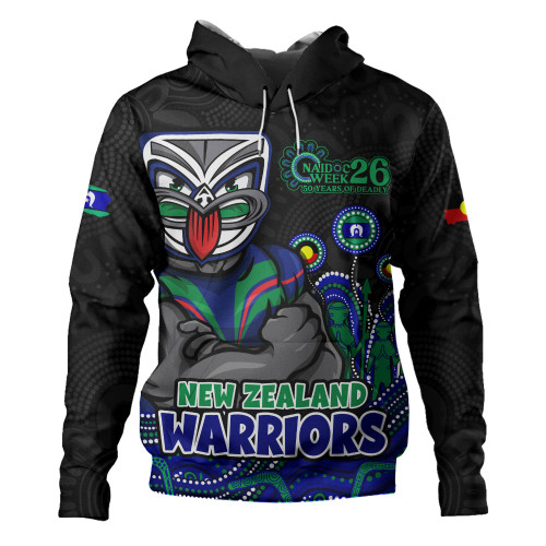 New Zealand Warriors Hoodie NAIDOC Week Strength Of Sacred Spirit