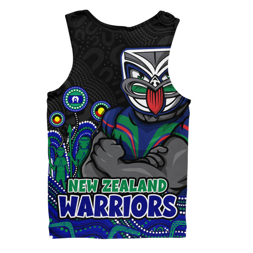 New Zealand Warriors Men Singlet NAIDOC Week Strength Of Sacred Spirit