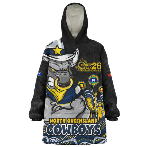 North Queensland Cowboys Snug Hoodie NAIDOC Week Strength Of Sacred Spirit