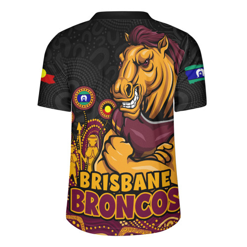 Brisbane Broncos Rugby Jersey NAIDOC Week Strength Of Sacred Spirit