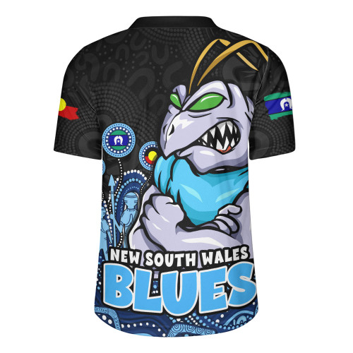 New South Wales Blues Rugby Jersey NAIDOC Week Strength Of Sacred Spirit