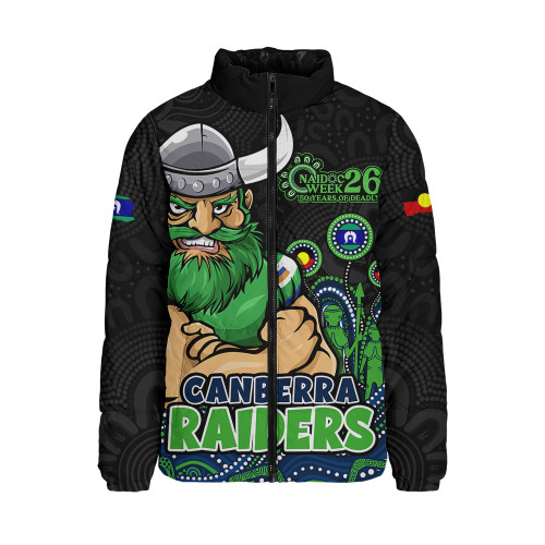 Canberra Raiders Padded Jacket NAIDOC Week Strength Of Sacred Spirit