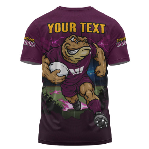 Queensland Maroons T-Shirt Game Day Warrior Battle Spirit
