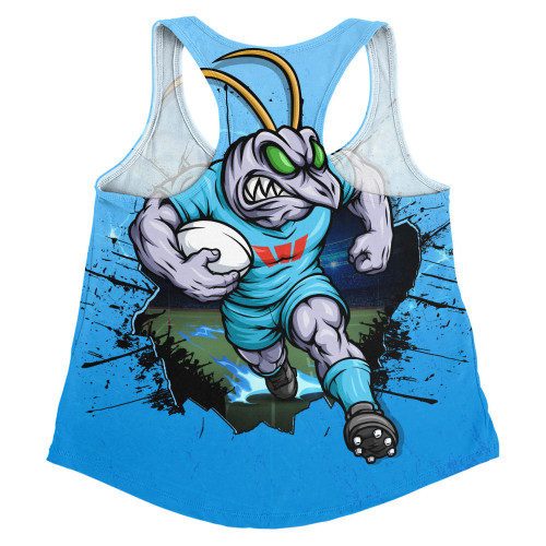 New South Wales Blues Women Racerback Singlet Game Day Warrior Battle Spirit