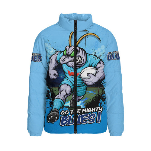 New South Wales Blues Padded Jacket Game Day Warrior Battle Spirit