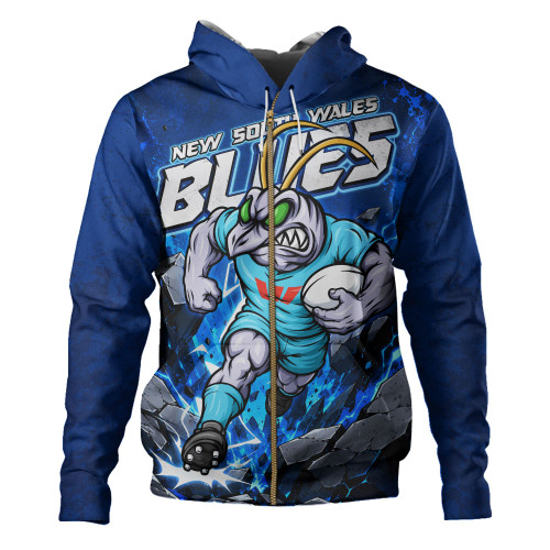 New South Wales Blues Hoodie Origin Power Breakthrough Rise