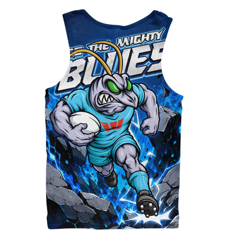 New South Wales Blues Men Singlet Origin Power Breakthrough Rise