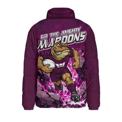 Queensland Maroons Padded Jacket Origin Power Breakthrough Rise