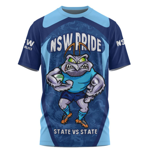 New South Wales Blues T-Shirt State Vs State Pride Battle