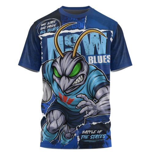 New South Wales Blues T-Shirt Ripped Origin Power Unleashed