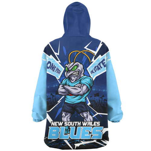 New South Wales Blues Snug Hoodie Cracked Origin Fury Rise