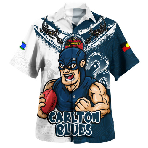 Carlton Hawaiian Shirt NAIDOC Week One Spirit One Pride